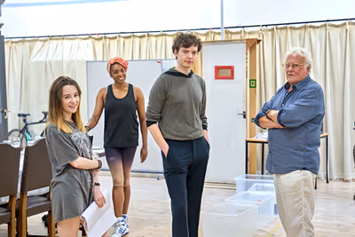Grace Hogg-Robinson, Amanda Bright, Patrick Walshe McBride Photo
