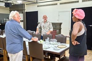 Richard Eyre, Vincent Franklin, Amanda Bright Photo