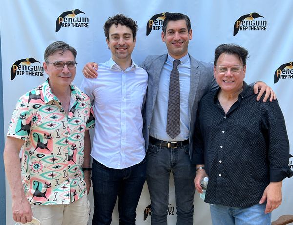 Production team (from left) Andrew Horn, Max Silverman, Cary Gitter, Joe Brancato (Ph Photo