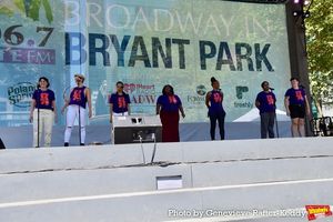 Cast members of 1776-Ariella Serur, Grace Stockdale, Jill Varley, Salome Smith, Oneida Phillips, Sushma Saha, Sav Souza @ BroadwayWorld Cast members of 1776-Ariella Serur, Grace Stockdale, Jill Varley, Salome Smith, Oneid Photo