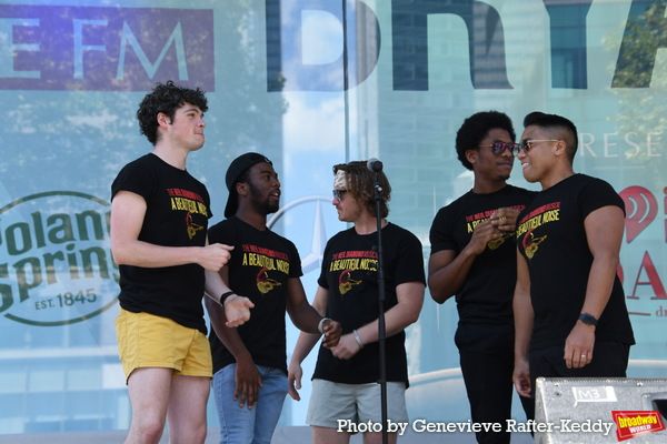 Makai Hernandez, Kalonjee Gallimore, Max Sangerman, Aaron McKenzie and Robert Pendill Photo