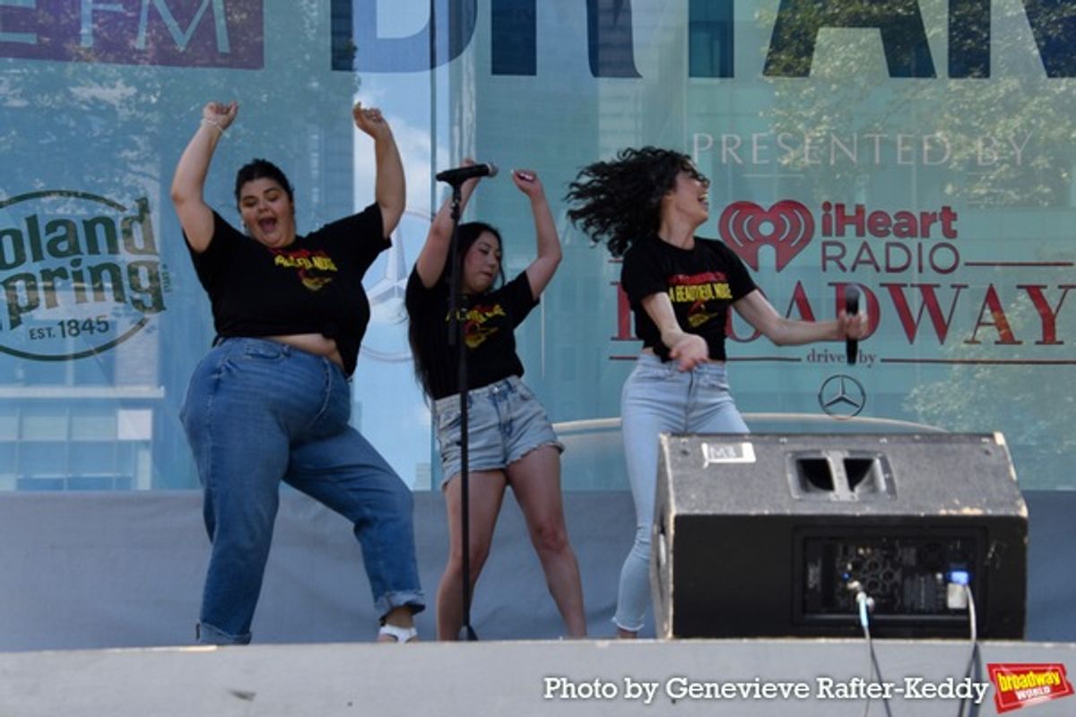 MiMi Scardulla, Nina Donville and Paige Faure at 