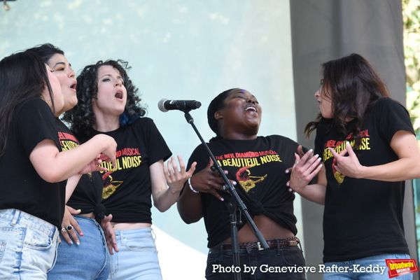 Nina Donville, MiMi Scardulla, Paige Faure, Tatiana Lofton and Samantha Gershman Photo