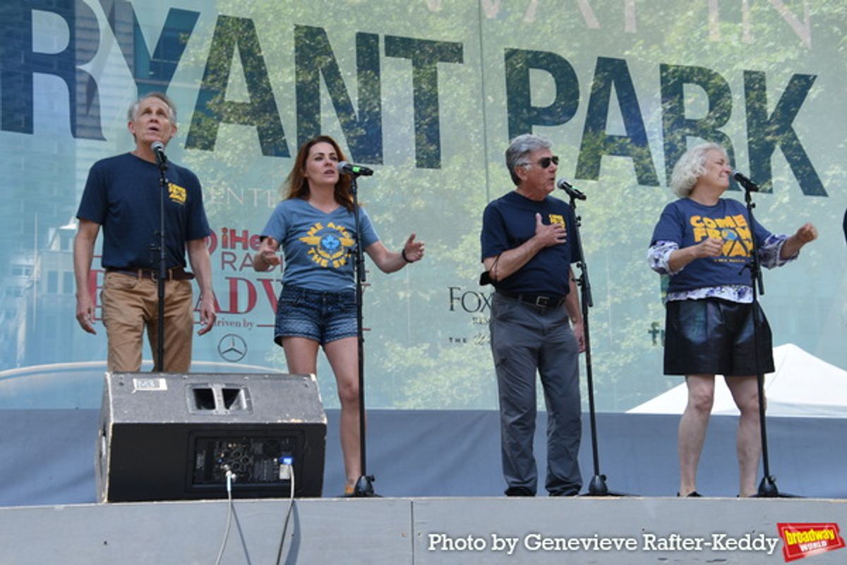 Jim Walton, Rachel Tucker, Gene Weygant and Astrid Van Wieren at 