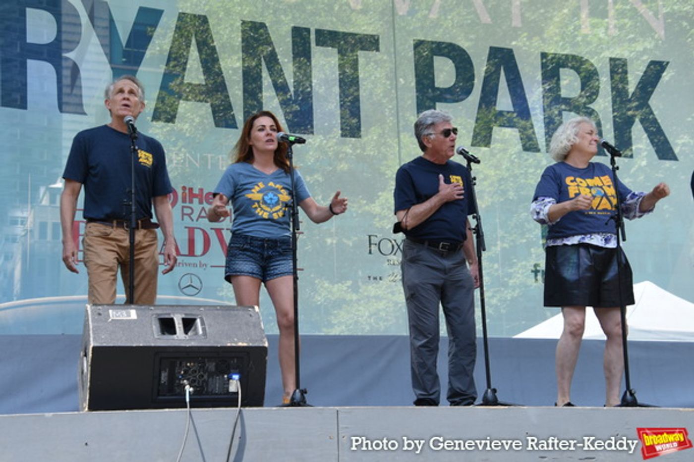 Jim Walton, Rachel Tucker, Gene Weygant and Astrid Van Wieren