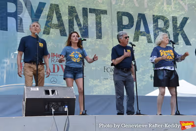Jim Walton, Rachel Tucker, Gene Weygant and Astrid Van Wieren Photo