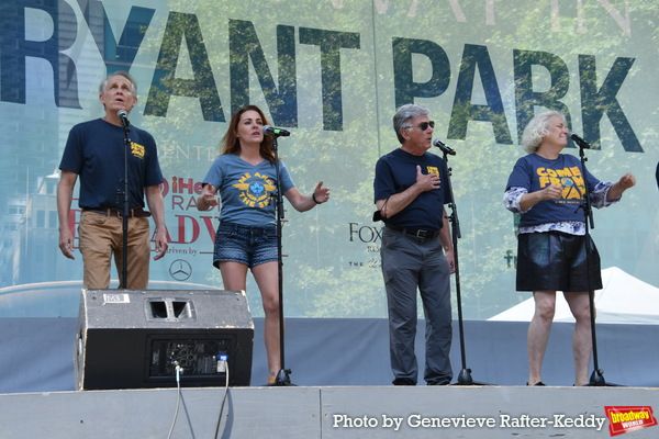 Jim Walton, Rachel Tucker, Gene Weygant and Astrid Van Wieren Photo