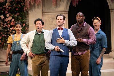 The Cast of LOVE'S LABOUR'S LOST Photo