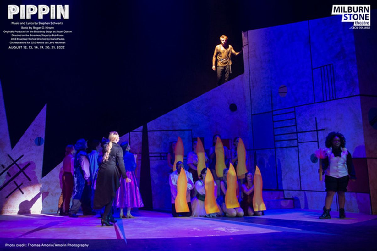 Rachel Ann Morgan, Jess Hutchinson and the cast of PIPPIN at 