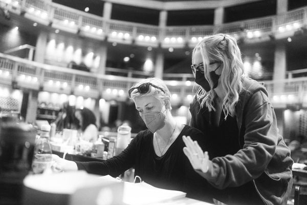 Carmel Dean (Music Supervisor / Co-Orchestrations / Co-Arrangements) and Ingrid Micha Photo