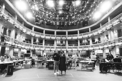 Co-directors Michael Greif and Schele Williams in rehearsal for The Notebook Photo