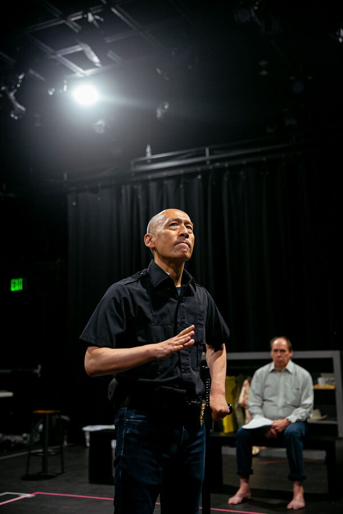 Francis Jue and Carl Palmer at 