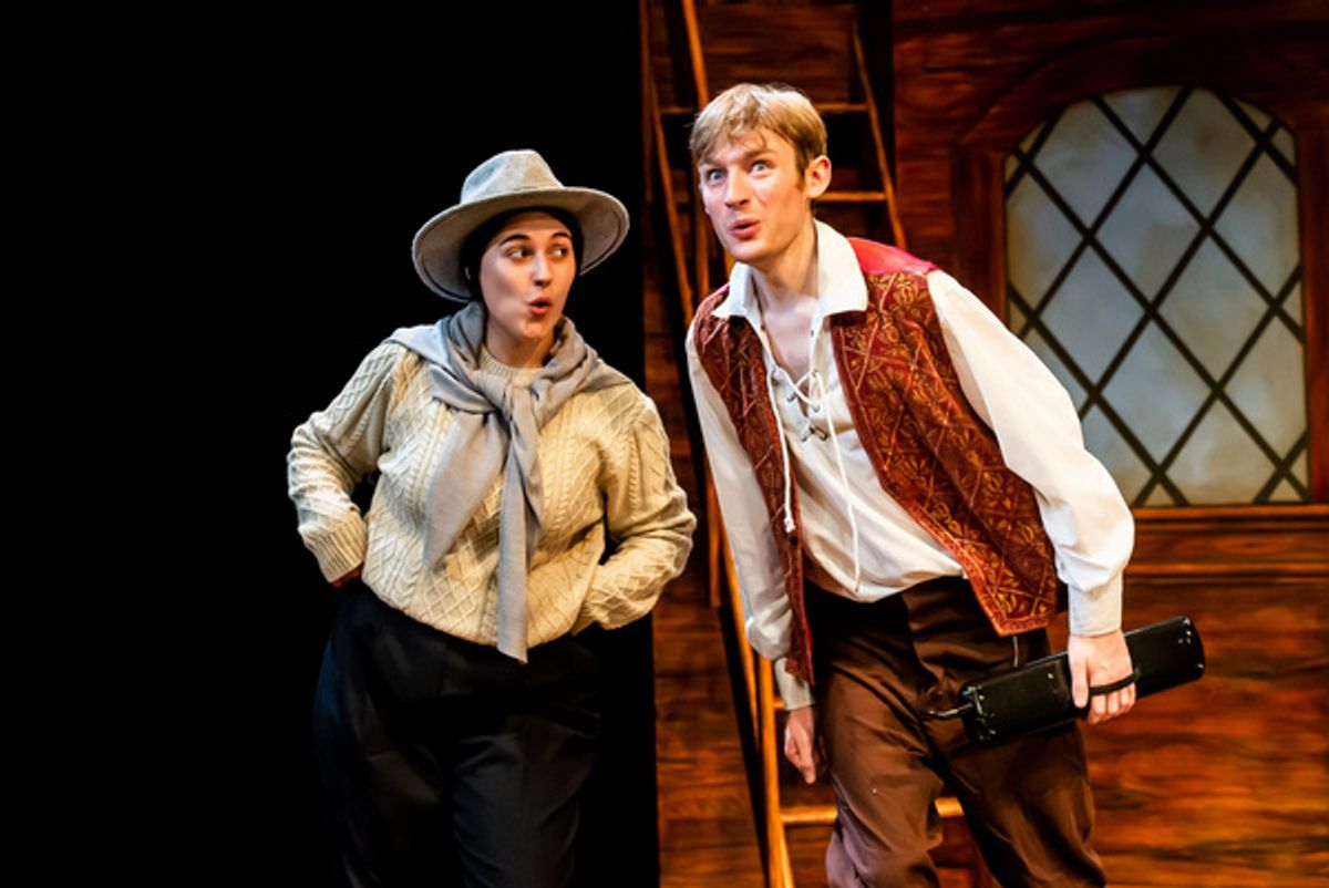 Helen Ramsay and David Haller  at 