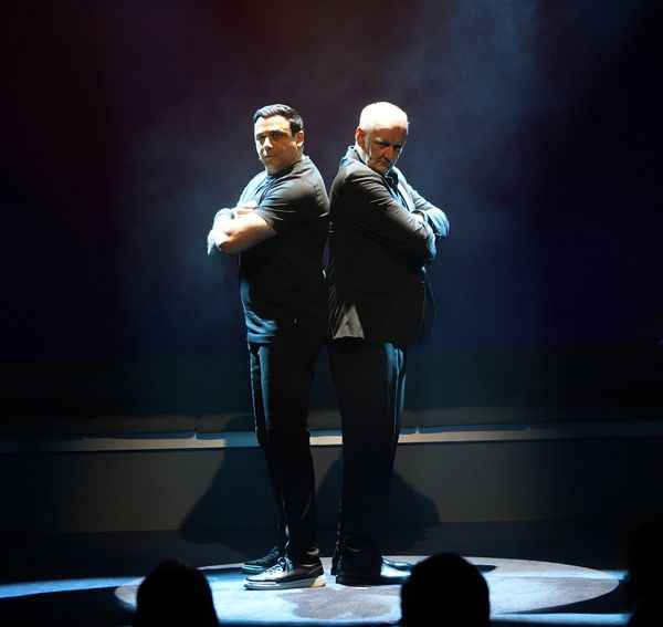 Asad Mecci, Colin Mochrie Photo