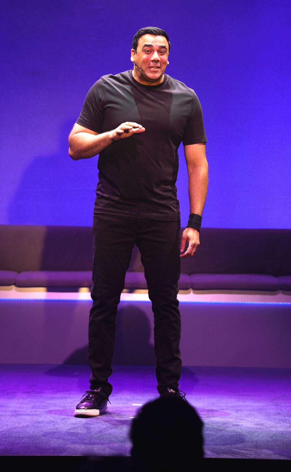 Asad Mecci at Photos: First Look at Colin Mochrie & Asad Mecci's HYPROV: Improv Under Hypnosis Off-Broadway