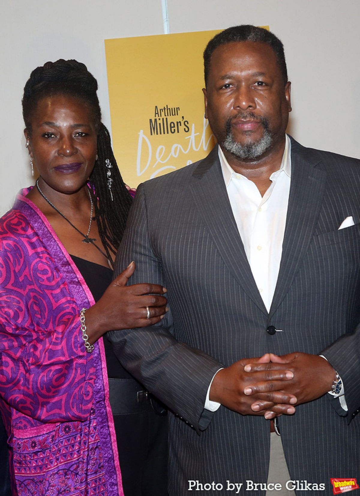 Sharon D Clarke and Wendell Pierce at 