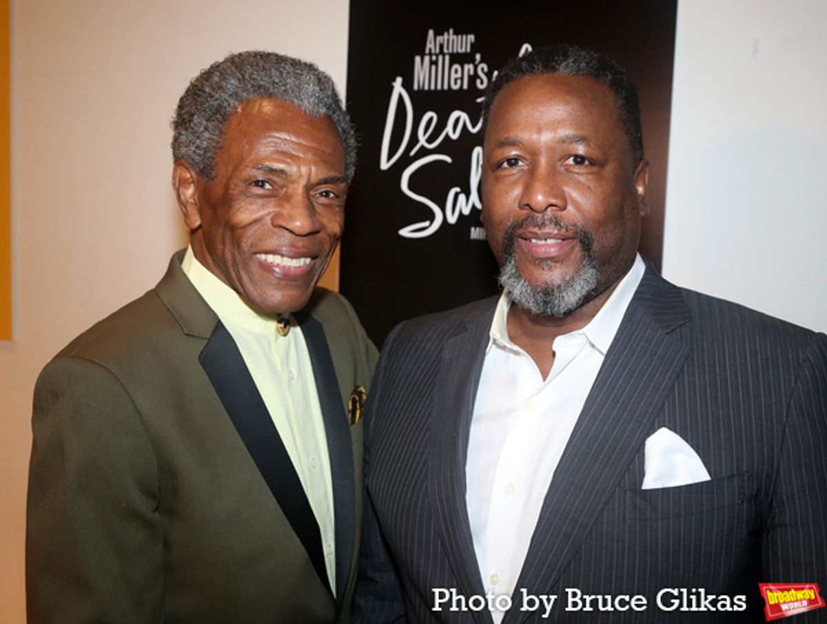 Andre De Shields and Wendell Pierce at 