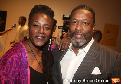 Sharon D Clarke and Wendell Pierce Photo