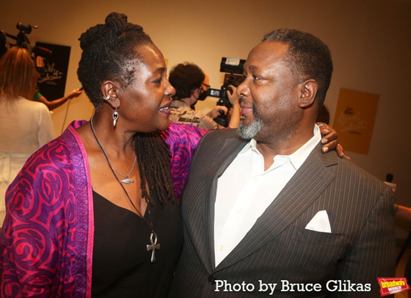 Sharon D Clarke and Wendell Pierce