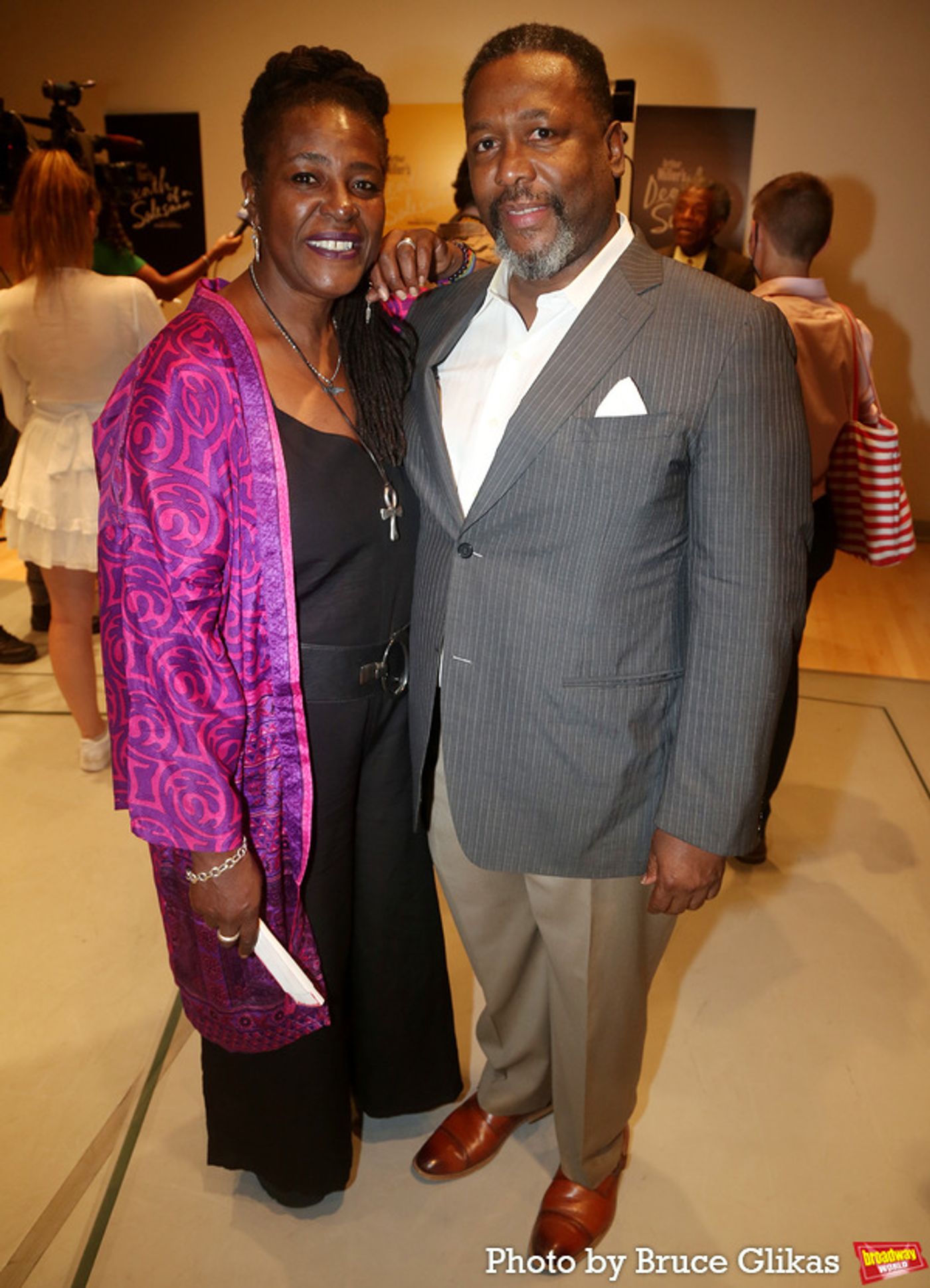 Sharon D Clarke and Wendell Pierce