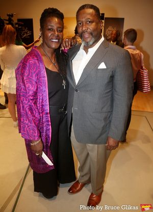 Sharon D Clarke and Wendell Pierce Photo