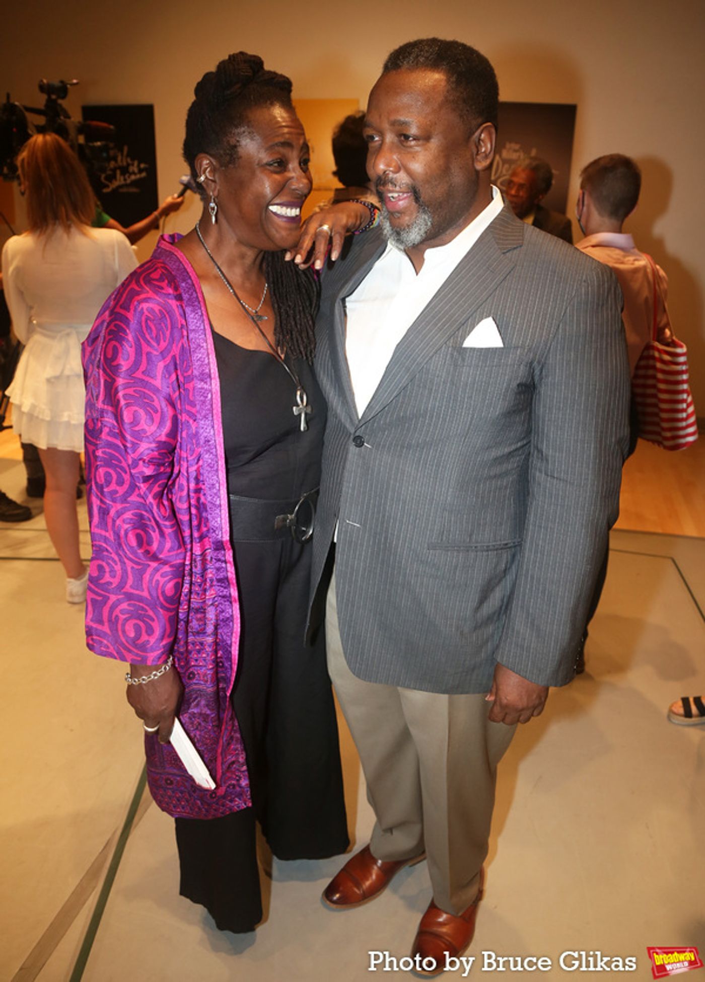 Sharon D Clarke and Wendell Pierce