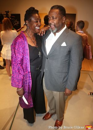 Sharon D Clarke and Wendell Pierce Photo
