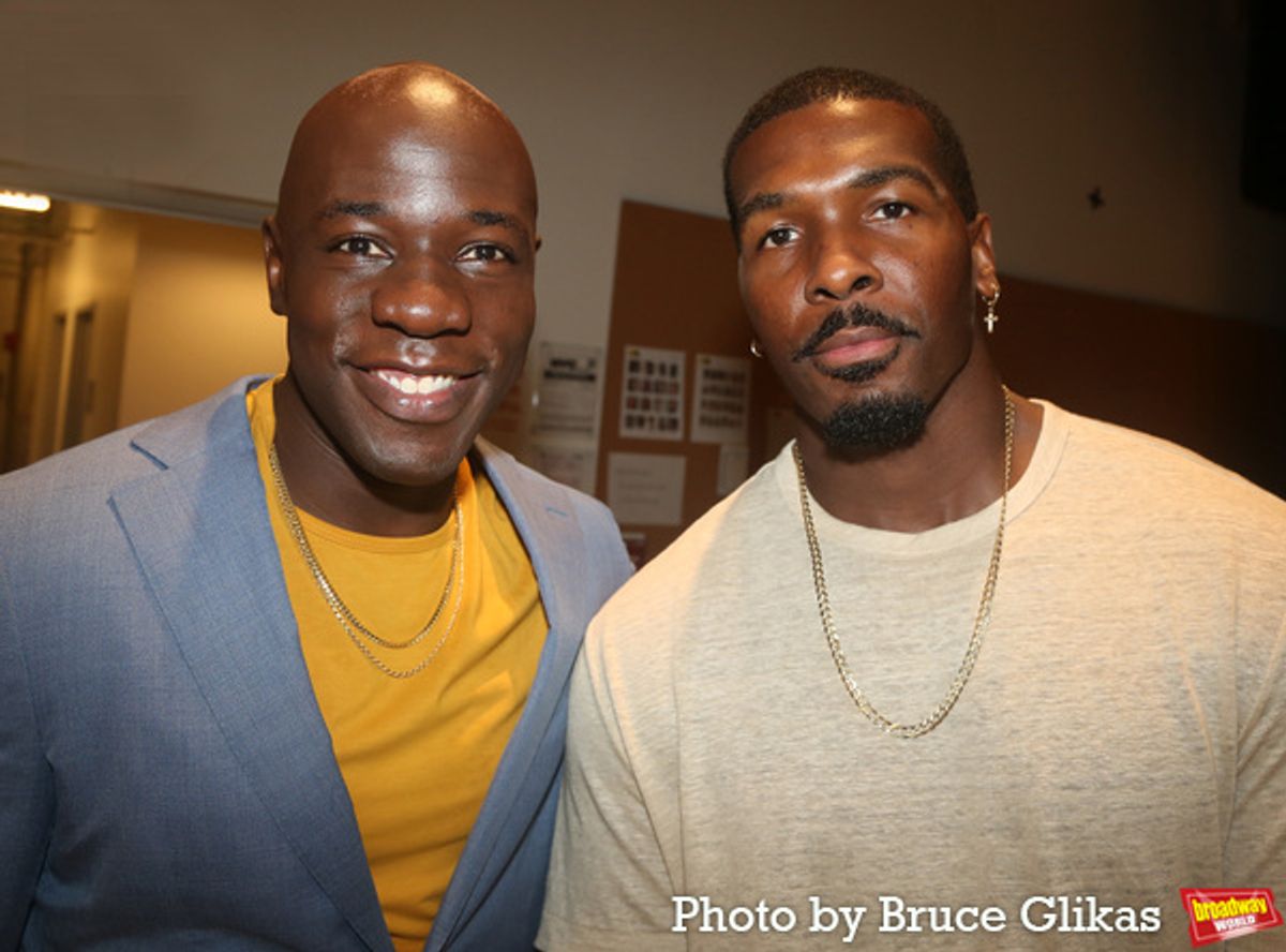 McKinley Belcher III and Khris Davis at 