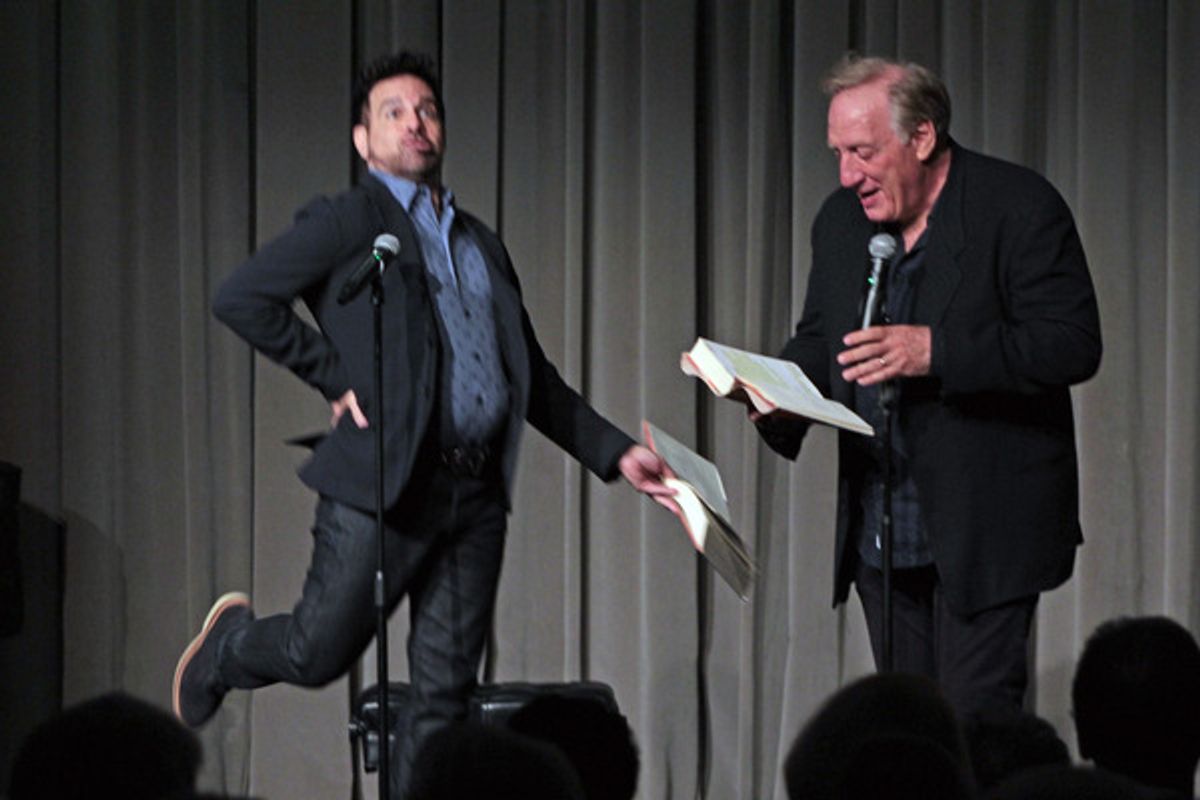 Mario Cantone, Alan Zweibel at 