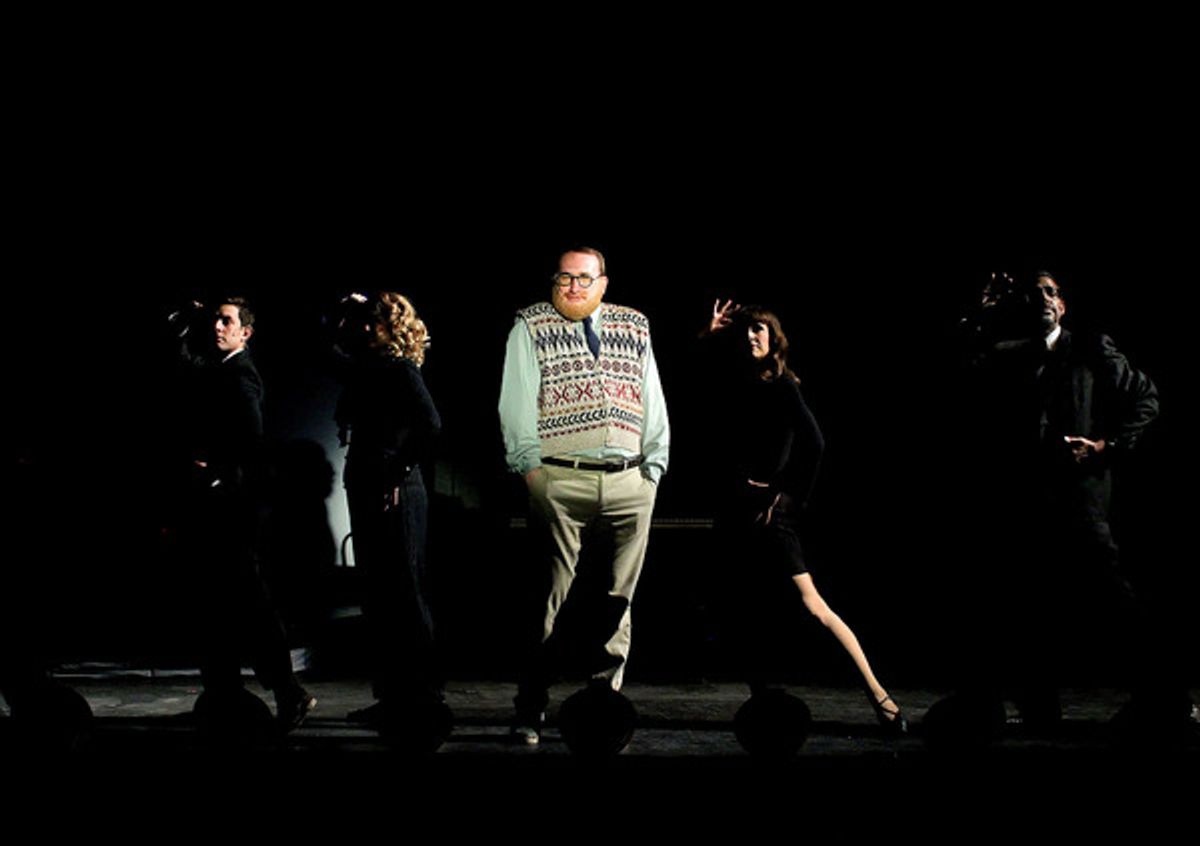 Ethan Paulini and Cast of A CLASS ACT. at 