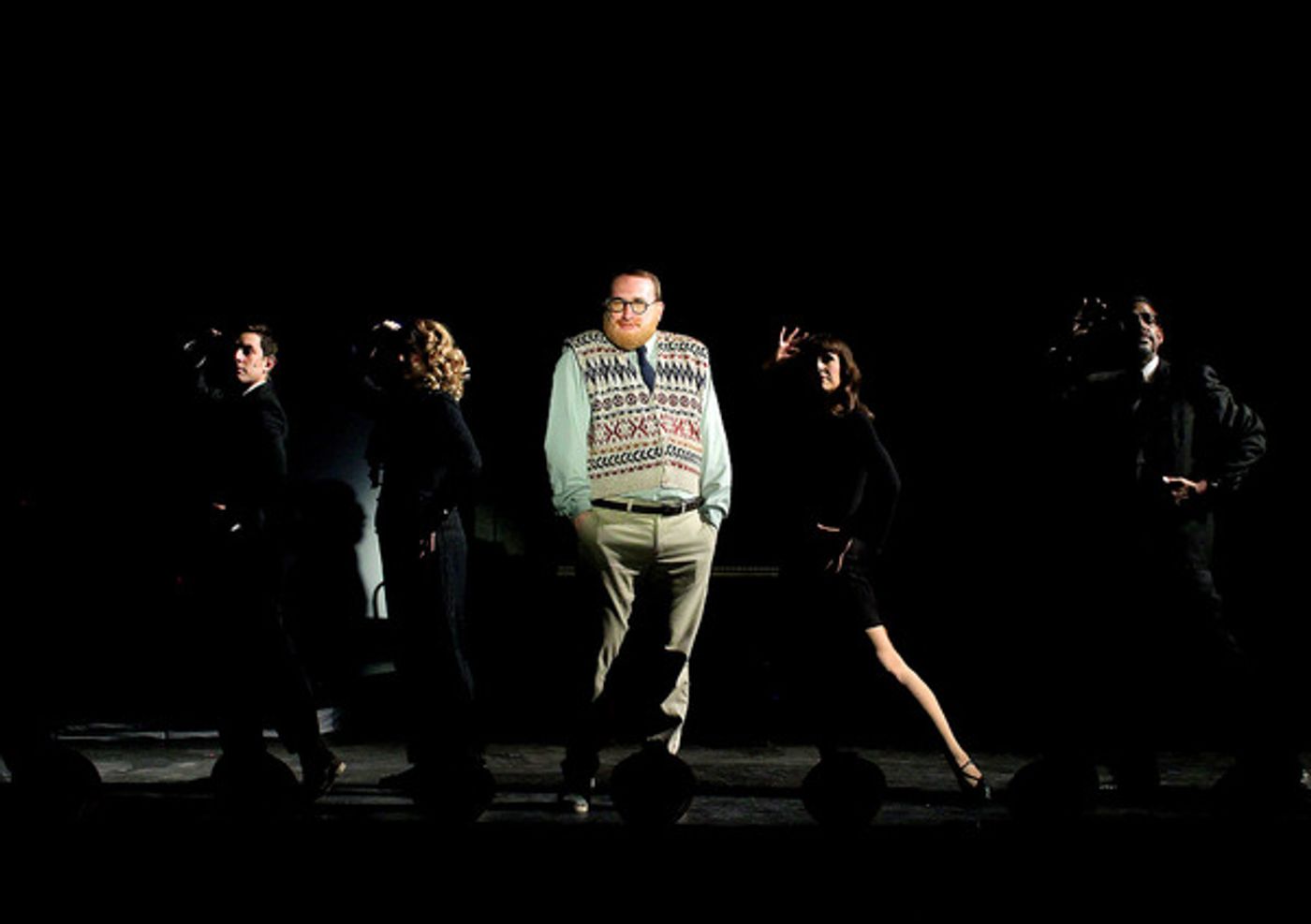 Ethan Paulini and Cast of A CLASS ACT.