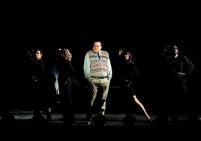 Ethan Paulini and Cast of A CLASS ACT. Photo