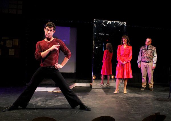 Jorge Donoso as Michael Bennett, Marisa Kirby as Lucy and Ethan Paulini as Ed Kleban. Photo