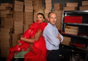 Keanu Adolphus Johnson (Lola), Matt Corner (Charlie)  Photo