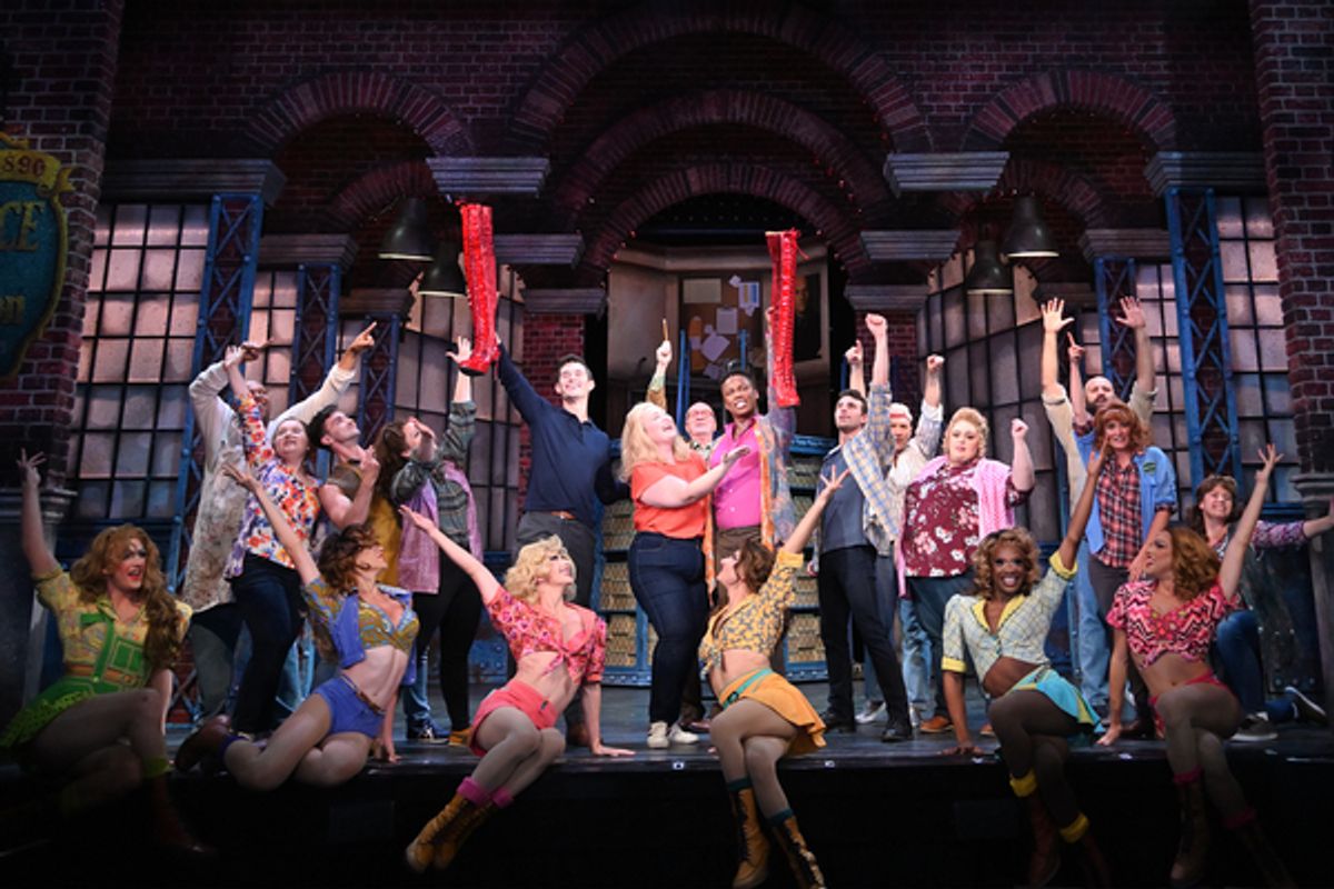 Cast at Photos: First Look at KINKY BOOTS at Theatre By The Sea