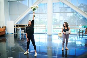 Lea Michele & Tovah Feldshuh @ BroadwayWorld Lea Michele & Tovah Feldshuh Photo