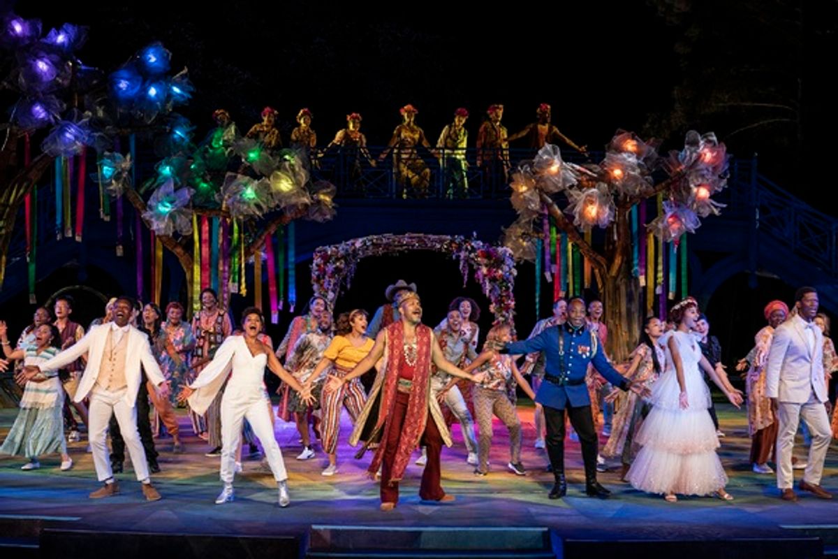 The company at Photos: First Look at Darius de Haas, Rebecca Naomi Jones & More in AS YOU LIKE IT at Free Shakespeare in the Park