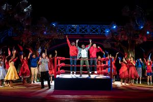 Ato Blankson-Wood (center) and the company  Photo