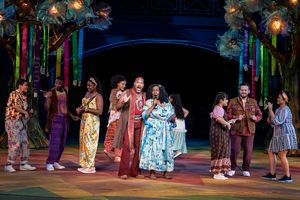 Darius de Haas and Vivian Jett Brown (center) with the company  Photo