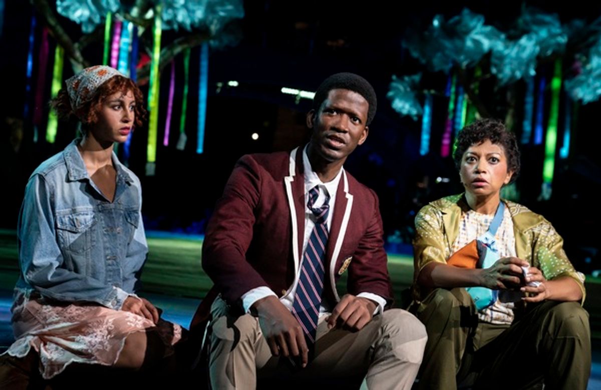 Idania Quezada, Renrick Palmer, and Rebecca Naomi Jones  at 