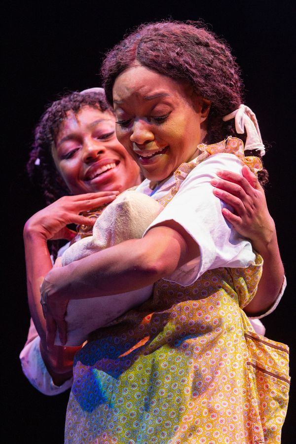 Erica Durham as Nettie and Angela Wildflower as Celie Photo