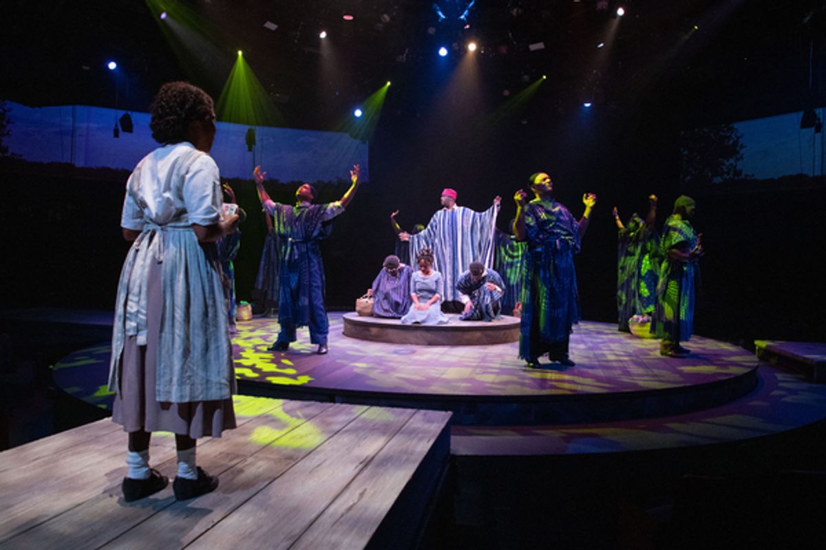 The company at Photos: First Look at THE COLOR PURPLE at Music Circus
