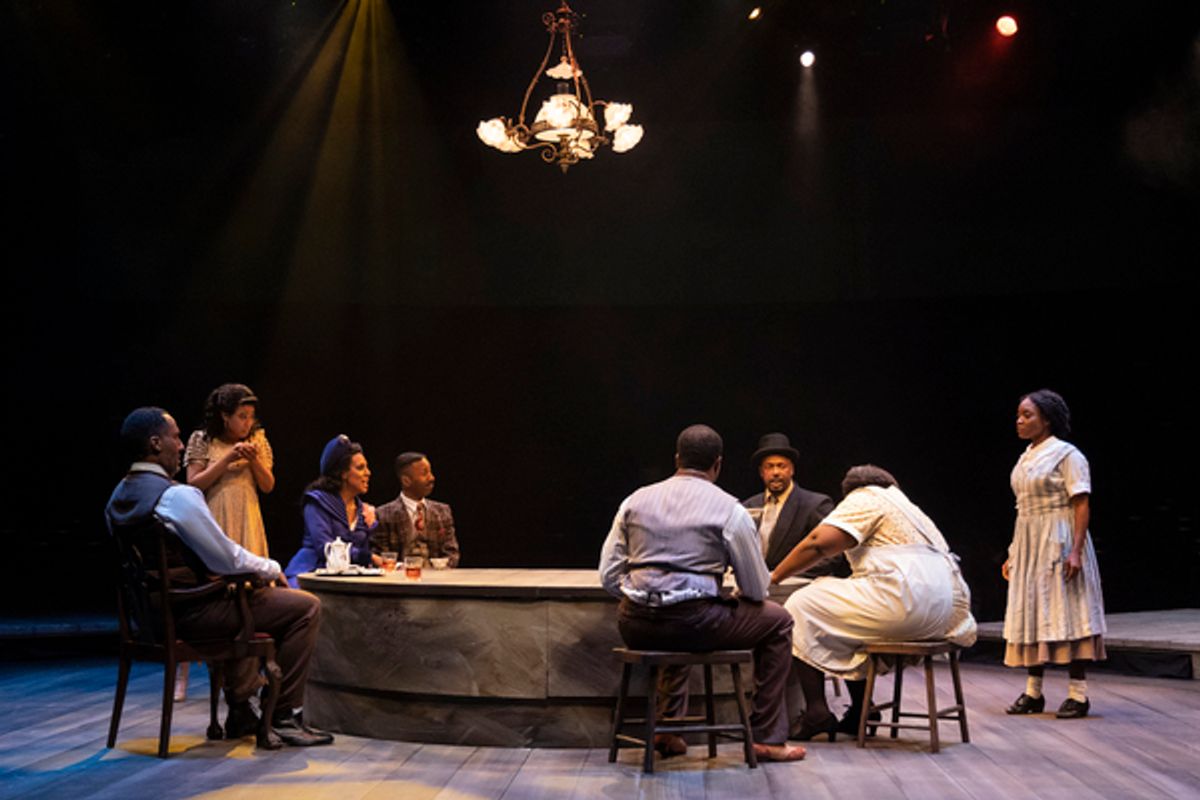 The company at Photos: First Look at THE COLOR PURPLE at Music Circus