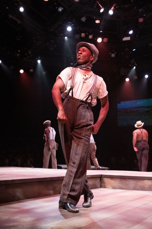 Omari Tau and the company