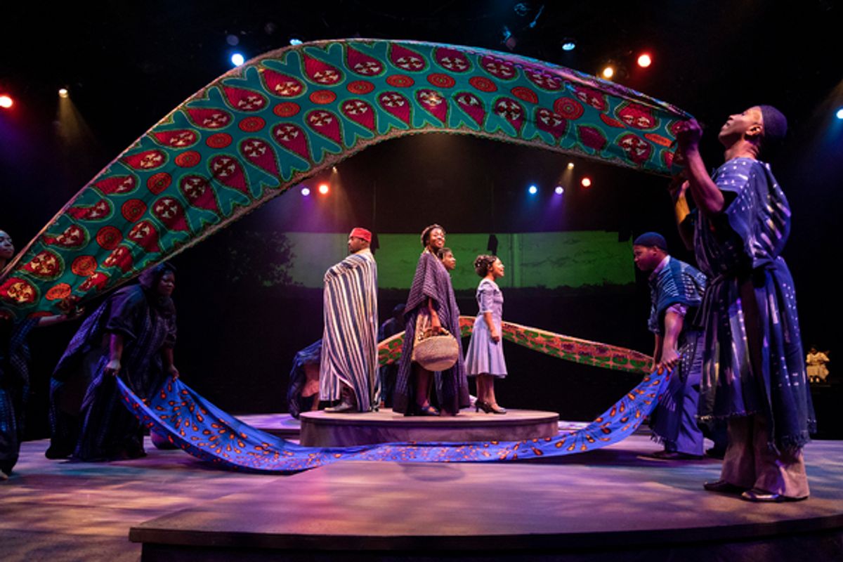The company at Photos: First Look at THE COLOR PURPLE at Music Circus