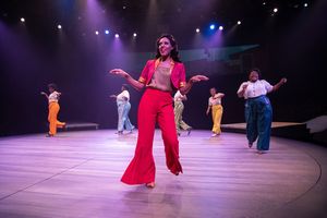  Christina Acosta Robinson as Shug Avery and the company  Photo