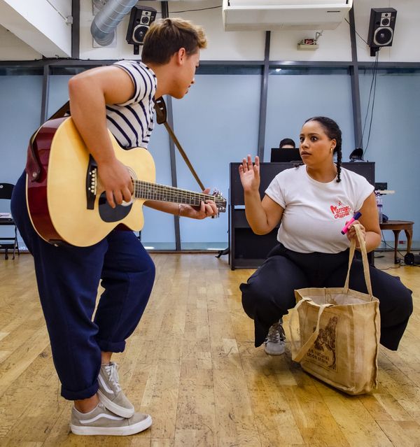 Elijah Ferreira and Jade Johnson  Photo