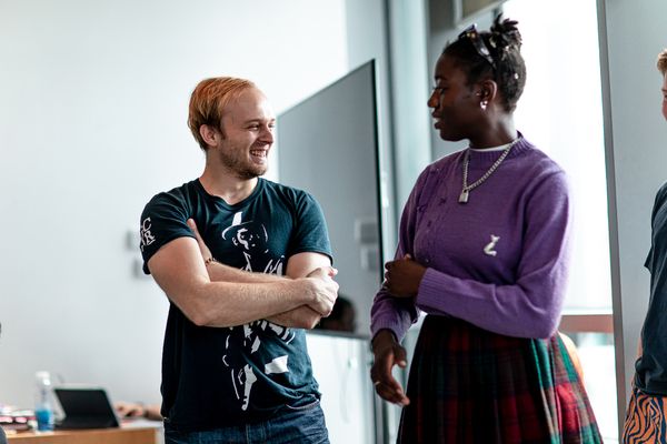 Sam Purkis and Adelaide Banks Photo