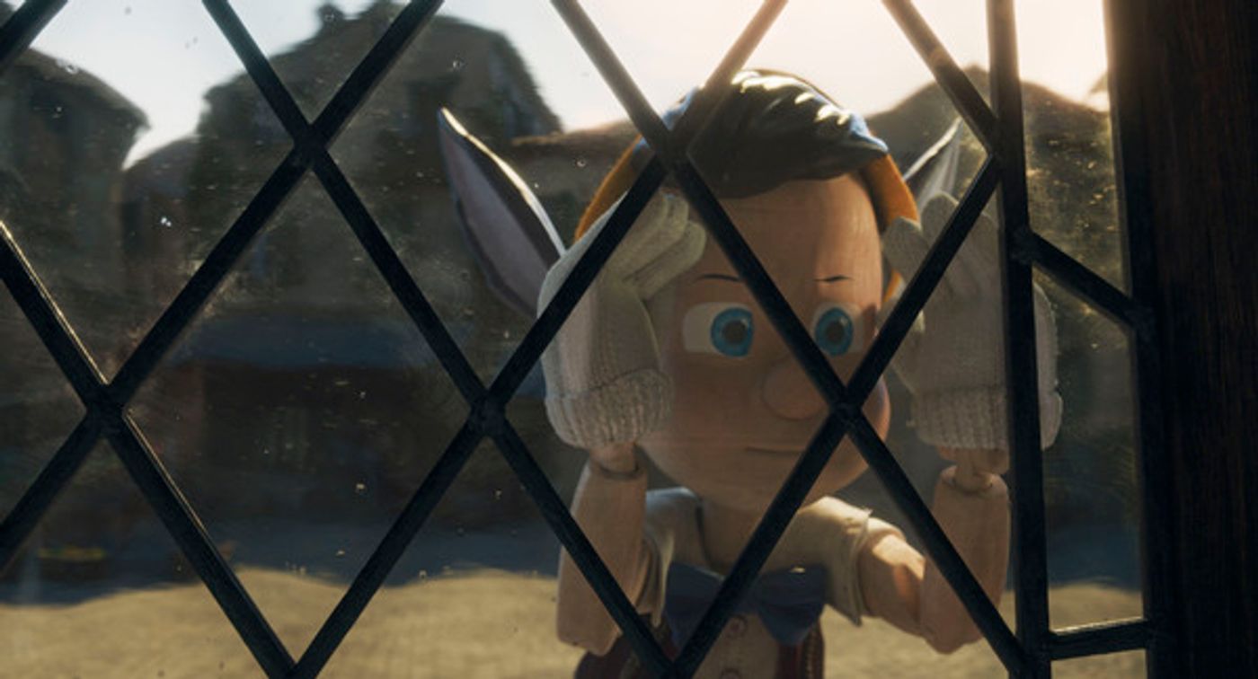 Pinocchio (voiced by Benjamin Evan Ainsworth) in Disneys live-action PINOCCHIO