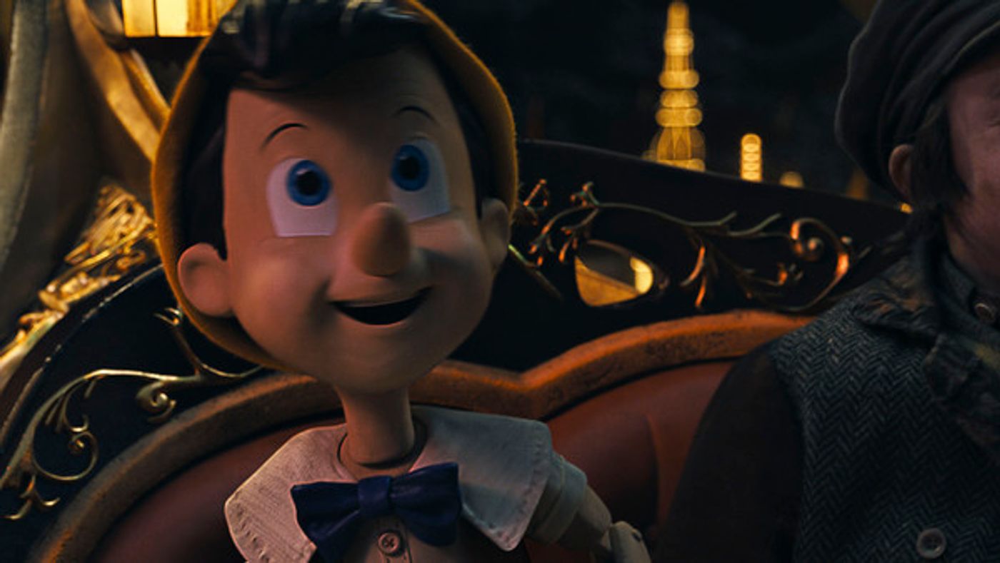 Pinocchio (voiced by Benjamin Evan Ainsworth) in Disneys live-action PINOCCHIO